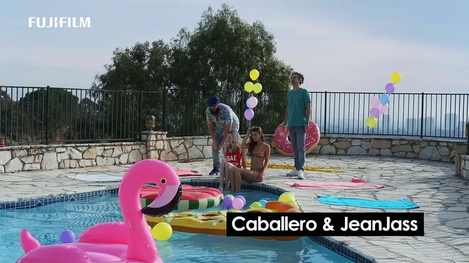 Fujifilm Caballero et Jeanjass, Clonez Moi. Behind The Scenes